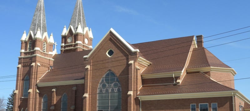 Generations Copper HD Roofing Installed on St. Phillips Catholic Church